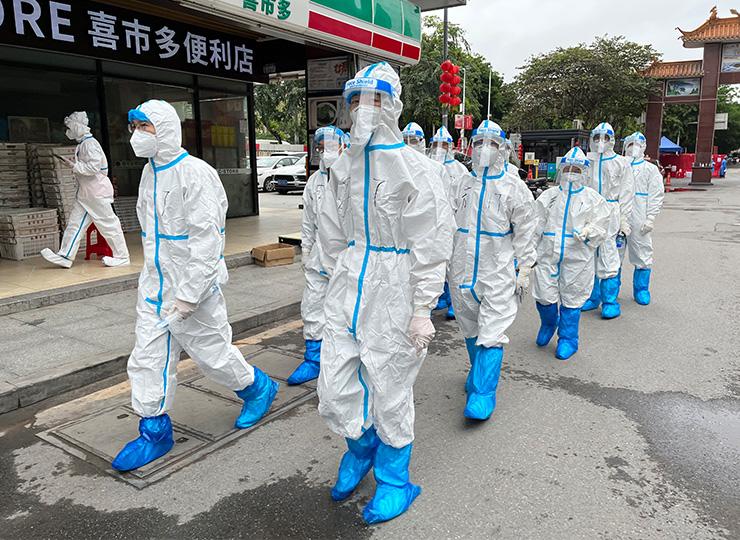 集团党员助力广州疫情封控区，筑牢抗疫“长城”